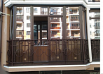 Остекление балкона 
Ламинированный профиль mobile